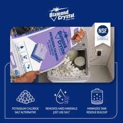 Cargill Salt potassium chloride pellets 40 lb