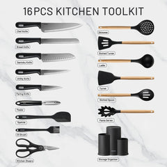 CAROTE silicone cooking utensils heat resistant image