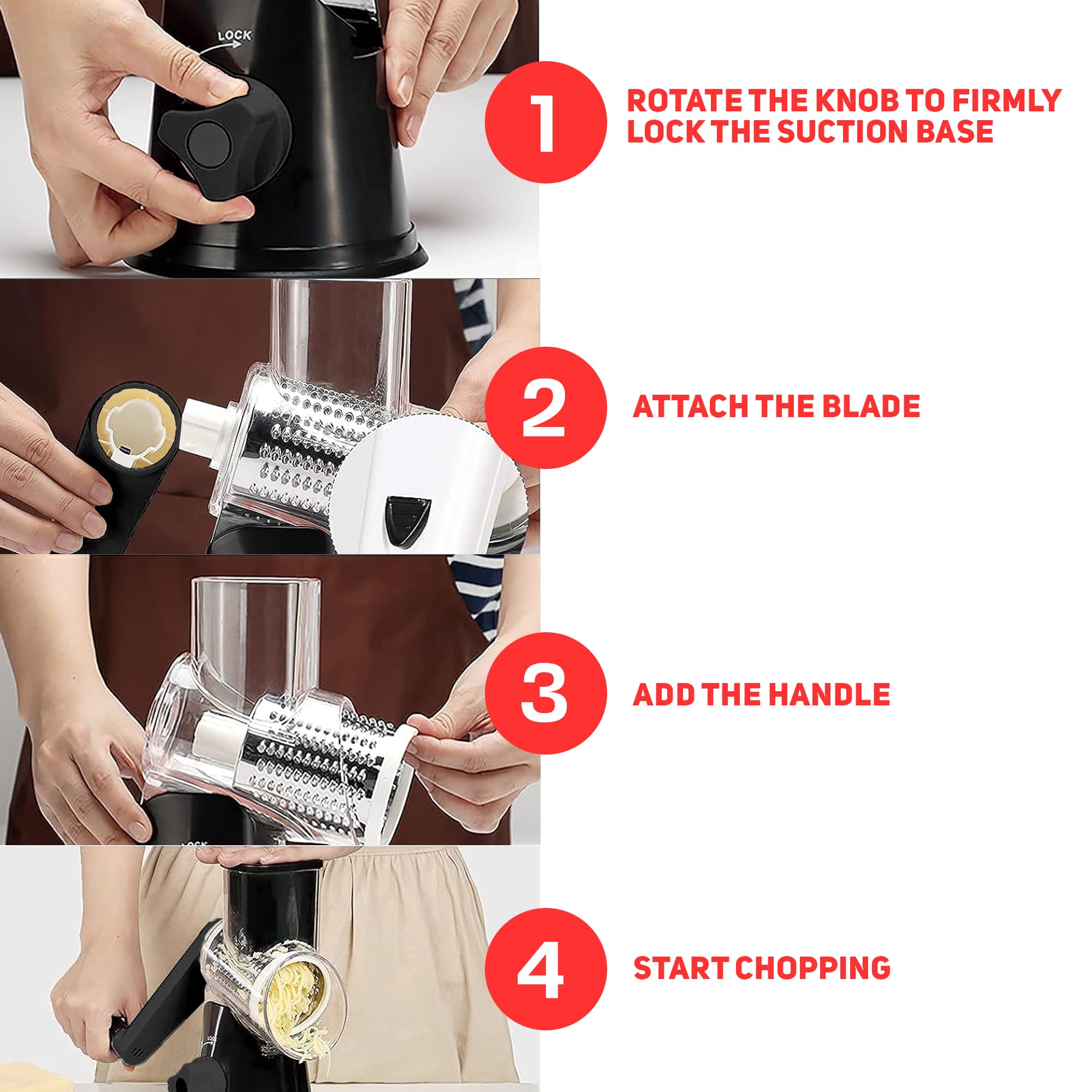 Nut grinder option for baking