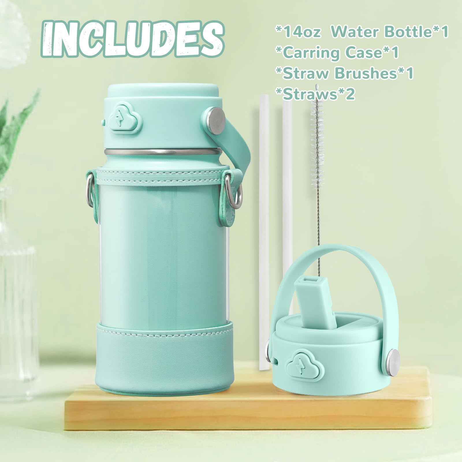 Transparent spout design checks cleanliness on bottle