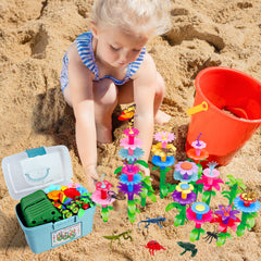 Carrying case included for garden blocks