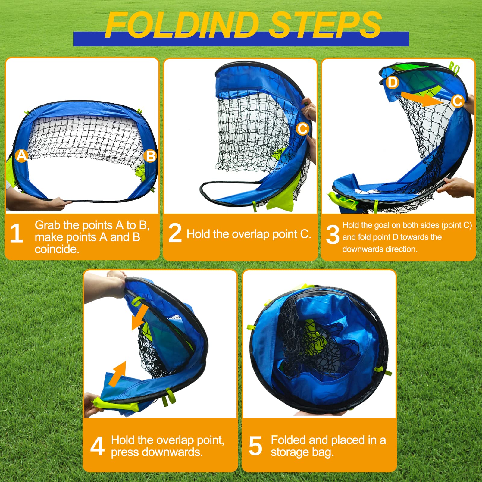 Carrying case for EVERRUSH pop up soccer goal