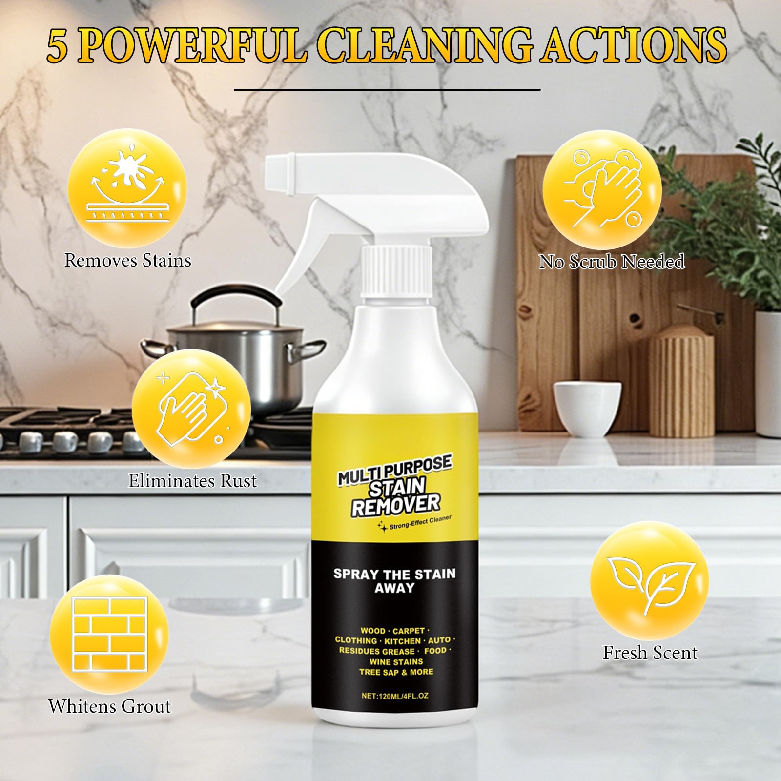 Car exterior cleaner 120ml by LHBMET stain remover