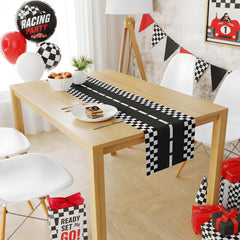 Cars Theme Birthday Party Decorations centerpiece setup