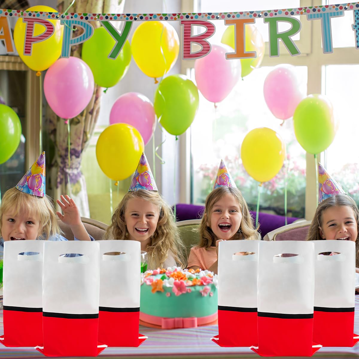 Cartoon animation gift bags for celebrations