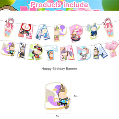 24 latex balloons included in kit