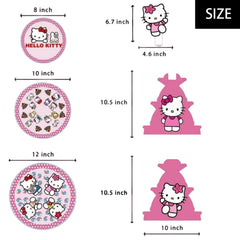 Kawaii cupcake tower for wedding and birthday party decor