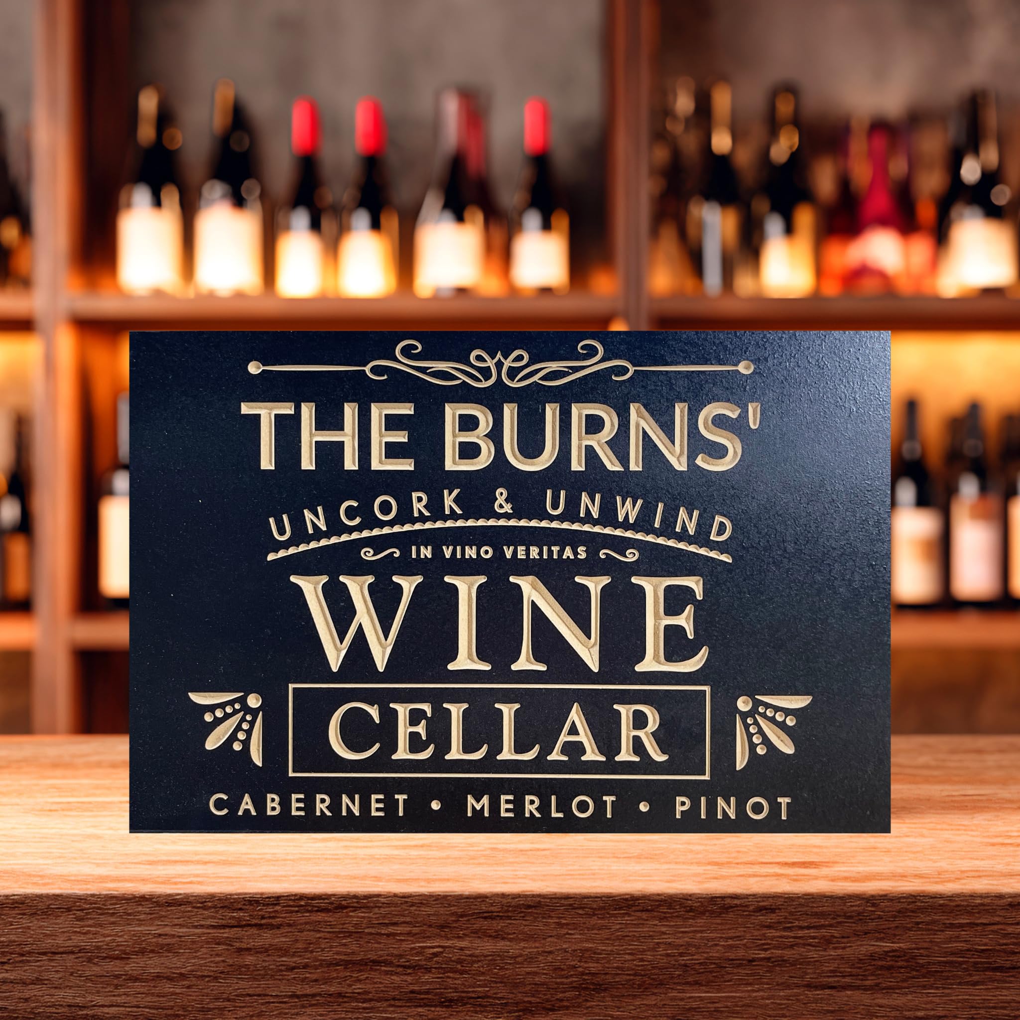 Gift idea for wine lovers and home bars