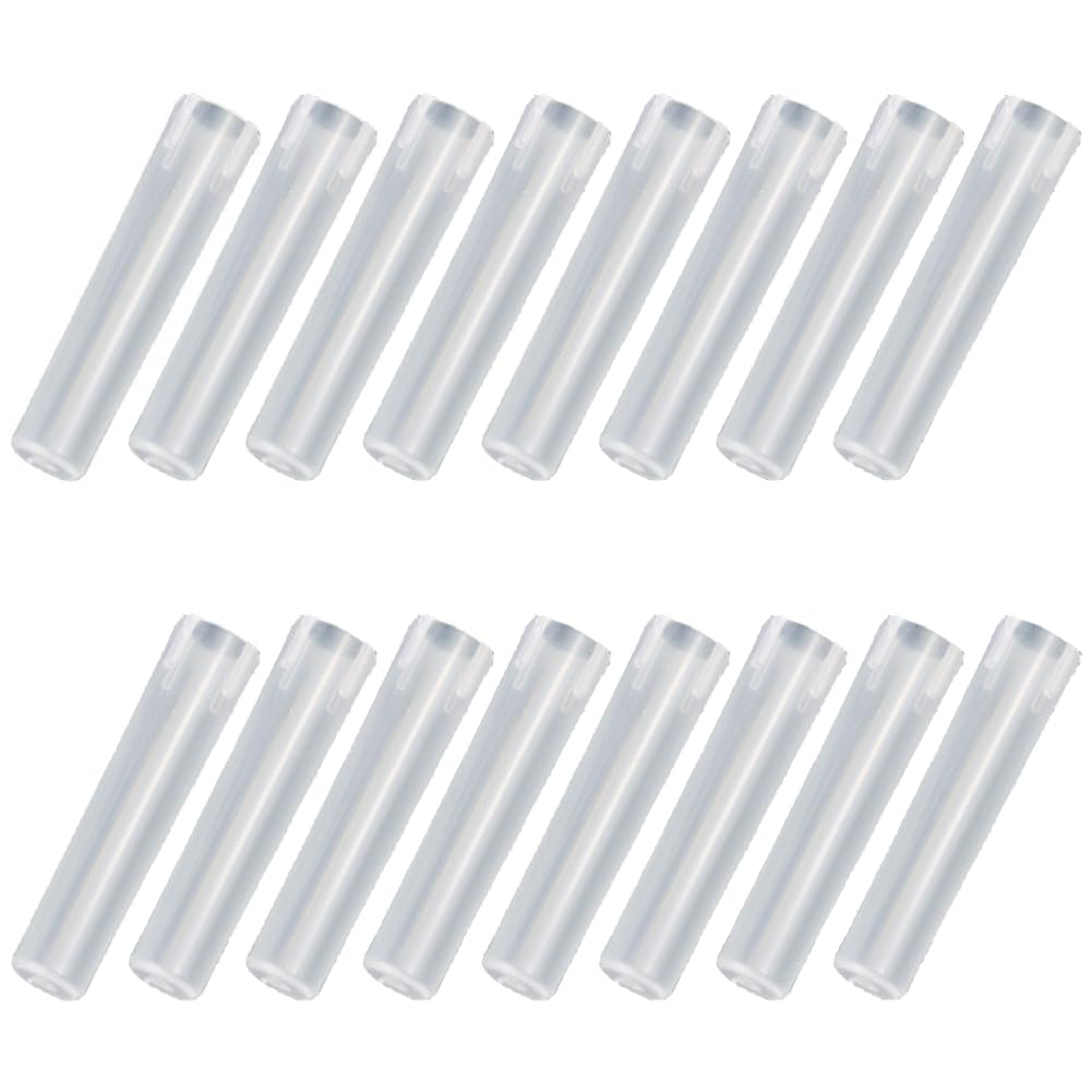Carving Knife Cover white plastic length 1.85 inch outer diameter 0.43 inch inner diameter 0.38 inch