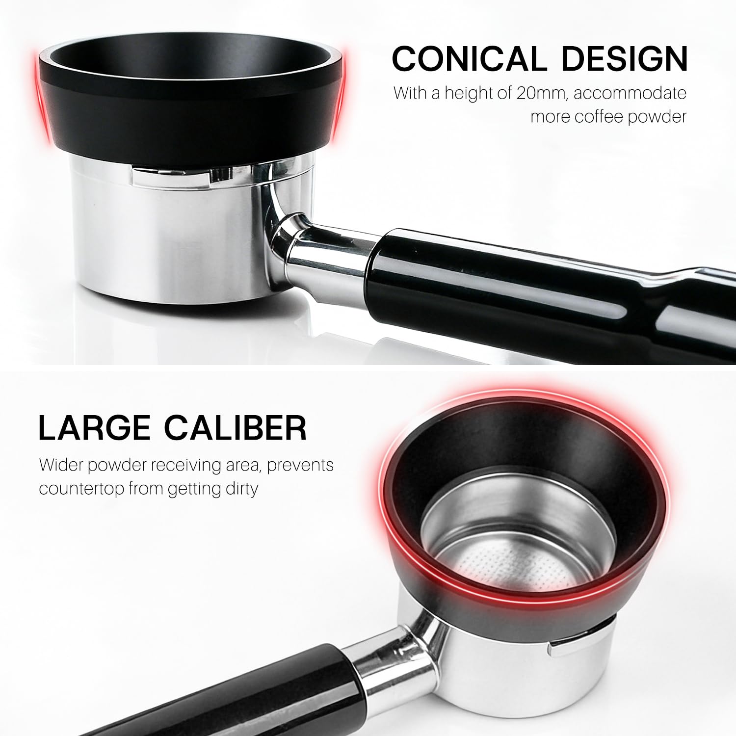 compatibility with CASABREWS/Delonghi 51mm portafilter
