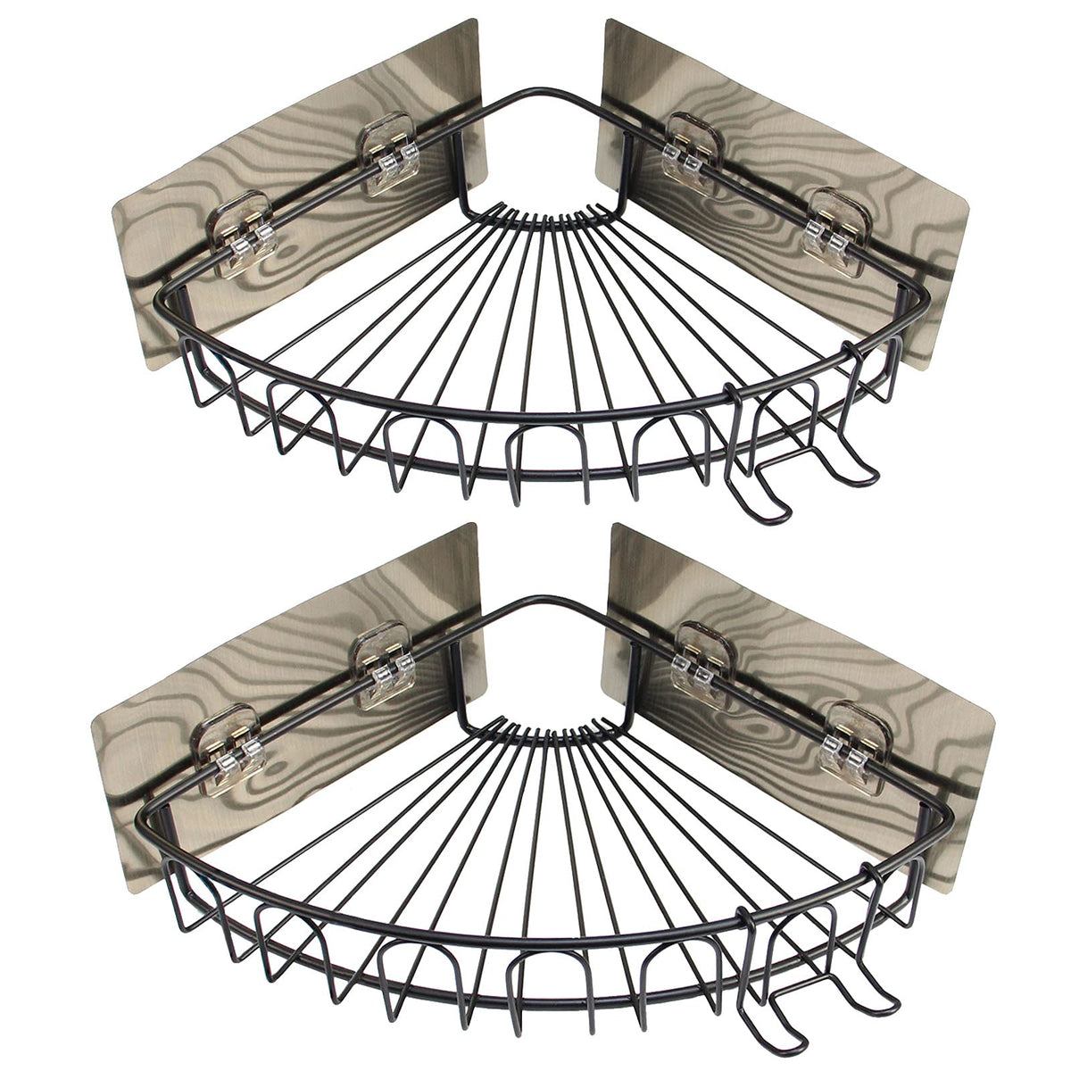 Casaphoria corner shower caddy with adhesive mounting