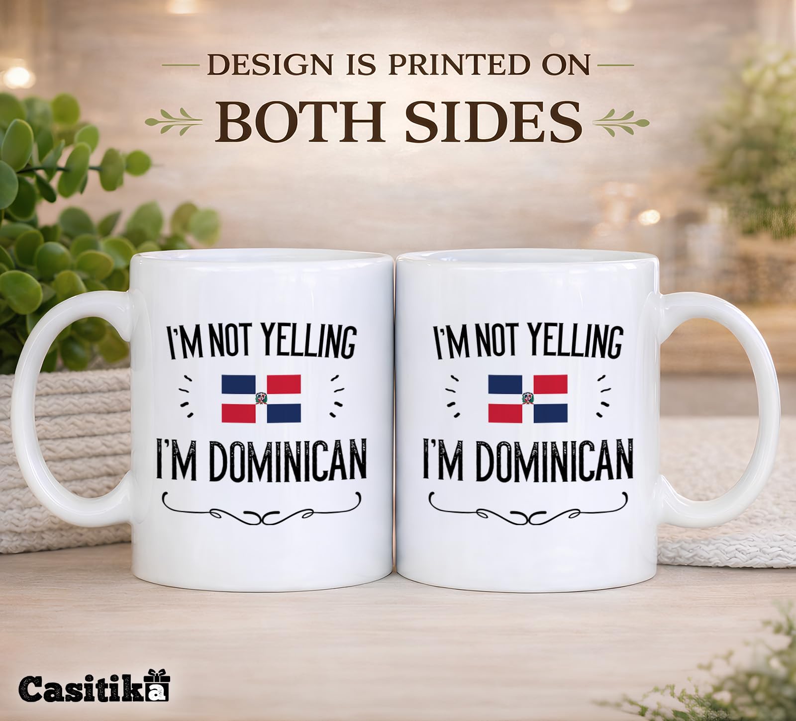 Casitika 11oz mug with comfortable handle
