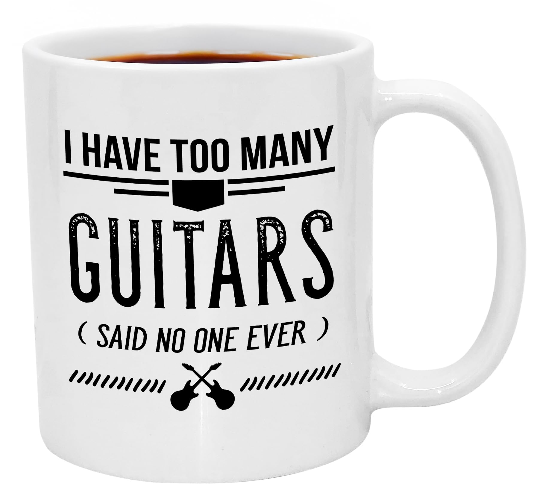 Casitika guitar mug front view