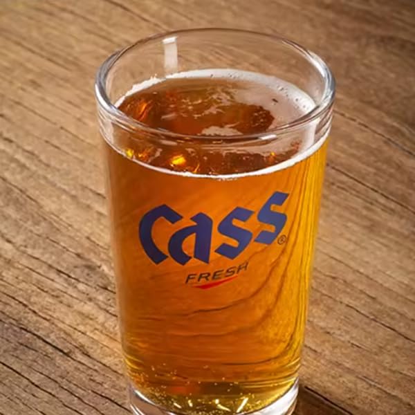 Cass Fresh K-Pop gift glassware for home bar