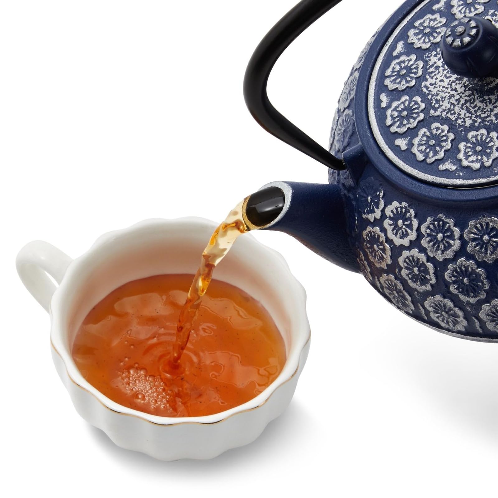 Cast iron teapot by Juvale for gatherings