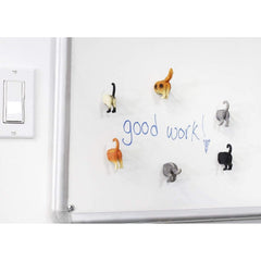 Decorative functional magnets for fridge lockers whiteboards
