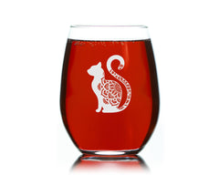 dishwasher safe stemless wine glass for easy maintenance