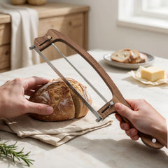 cat shaped bread slicer gift packaging with wall mount hole