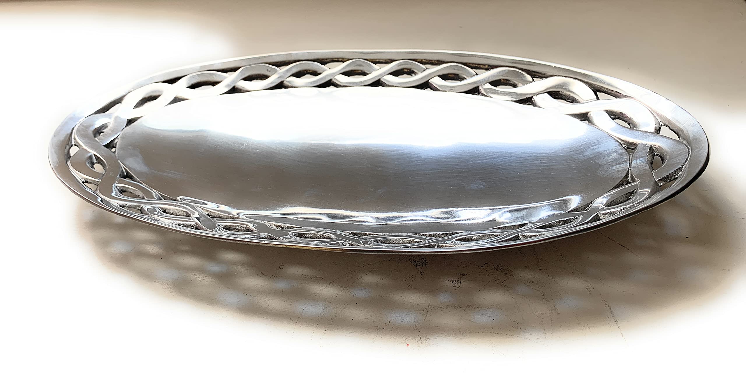 Gift-ready pewter tray NatureSSA