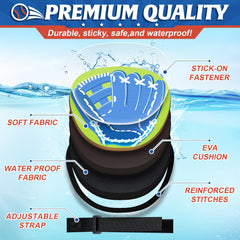 Durable soft paddles and soft balls in catch ball game set