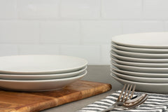 catering collection plate used for salads and desserts