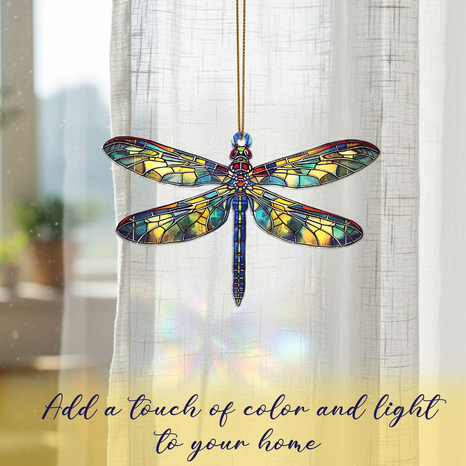 gift card included with dragonfly ornament