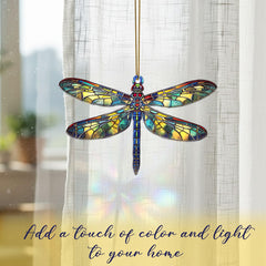 gift card included with dragonfly ornament