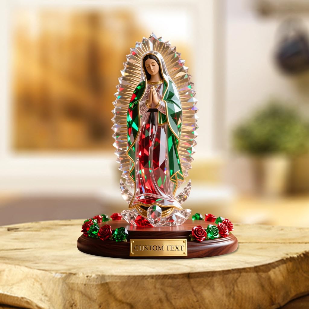Catholic devotional art gift acrylic plaque