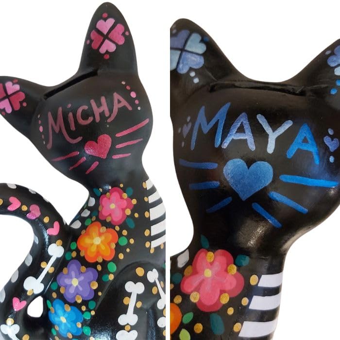 Personalized dog memorial catrina with name option
