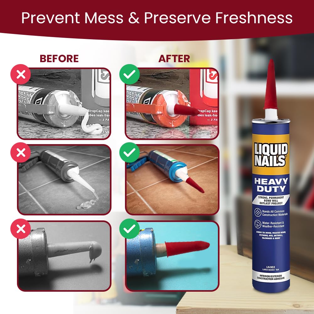SchayCo Caulk Saver Tips included with bundle