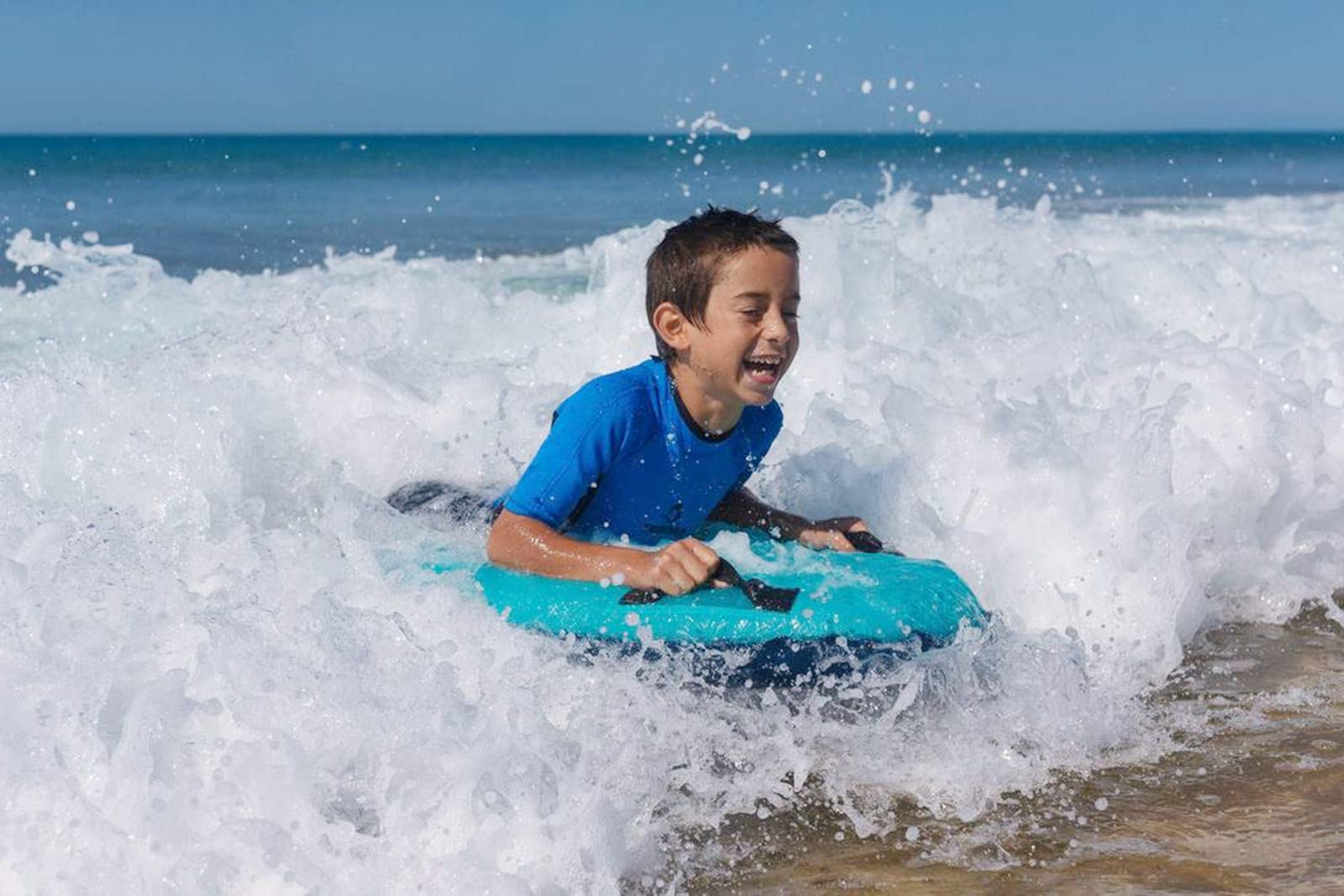 Beach and pool use boogy board product packaging