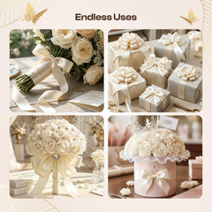 Caydo 20 floral wire stems included