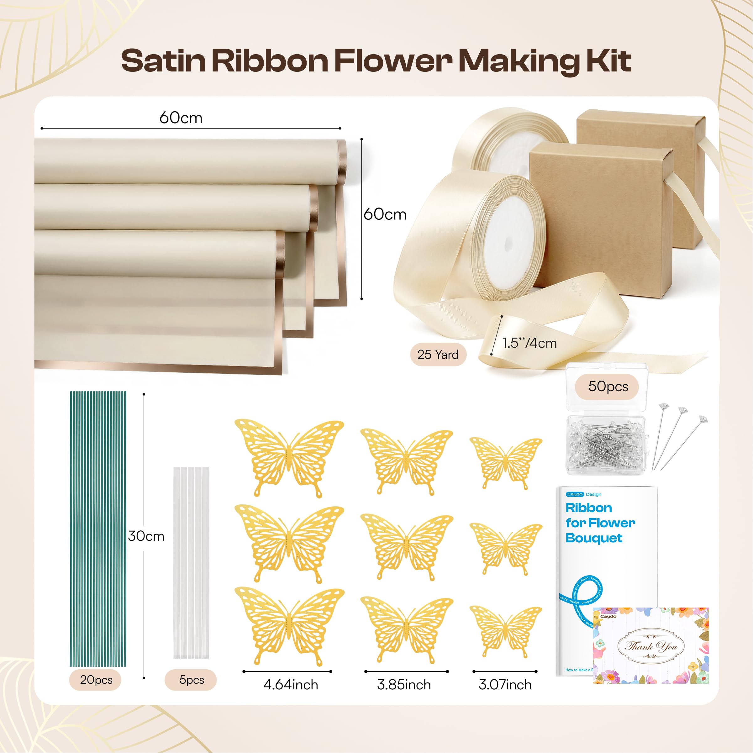 Caydo greeting card and instruction manual included