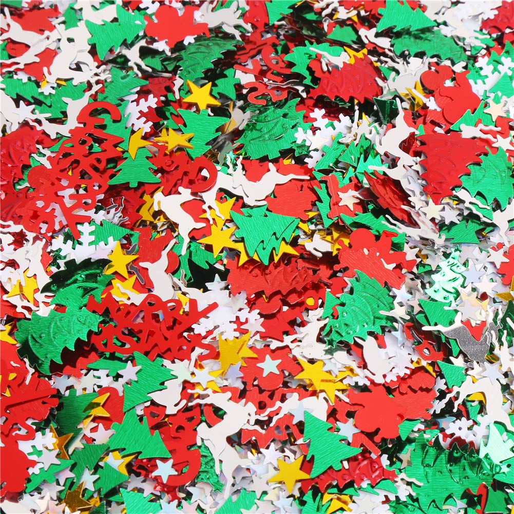 ccinee christmas pattern sequins assortment