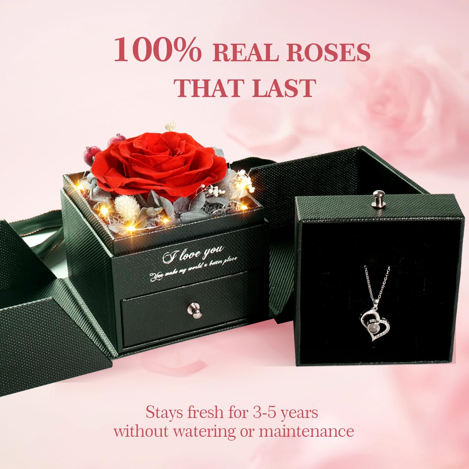 customizable greeting card included with gift box