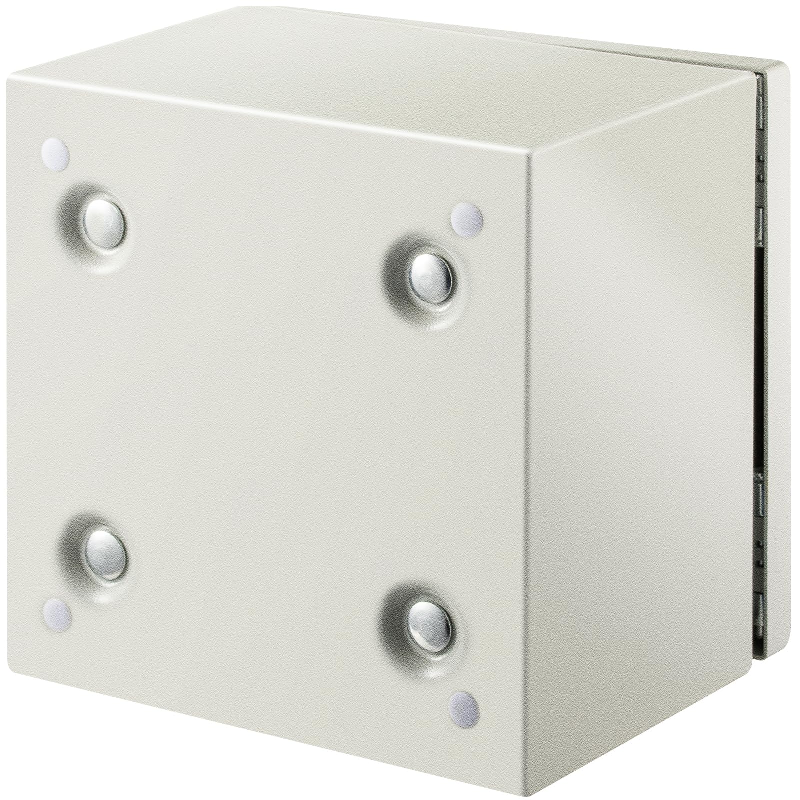 Outdoor indoor electrical junction box with cover
