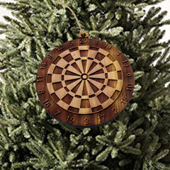 Cedar Ornament Dart Board 1/4 inch Thick