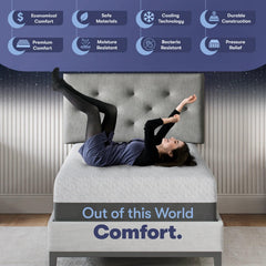 Celestial Sleep USA made CertiPUR-US certified foam mattress