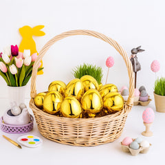 Celmuron fillable plastic Easter eggs 30 pack