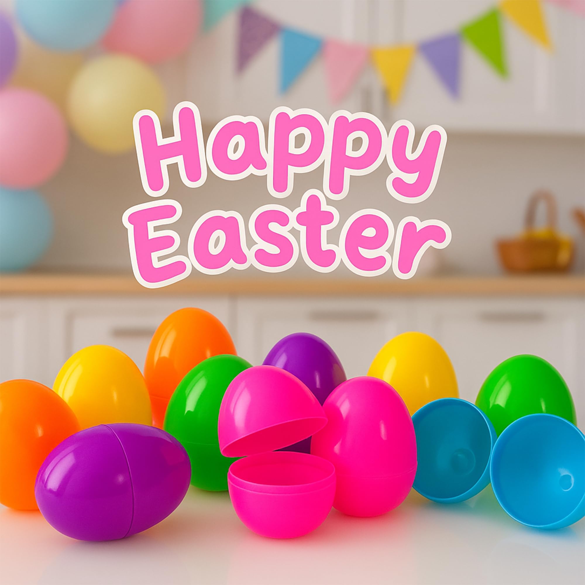 Easter egg hunt supplies Celmuron eggs pack of 12