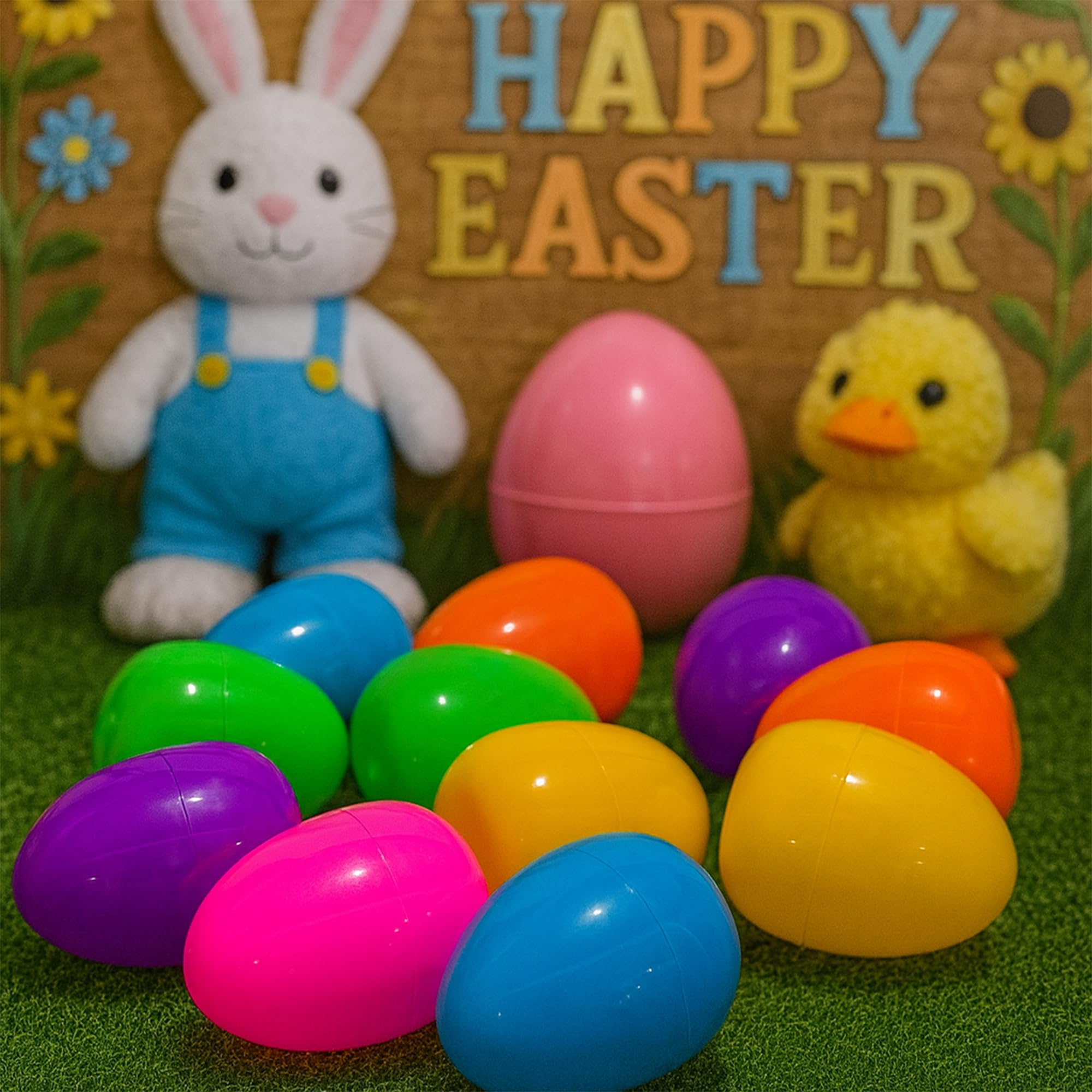 Openable durable thick plastic Easter egg by Celmuron