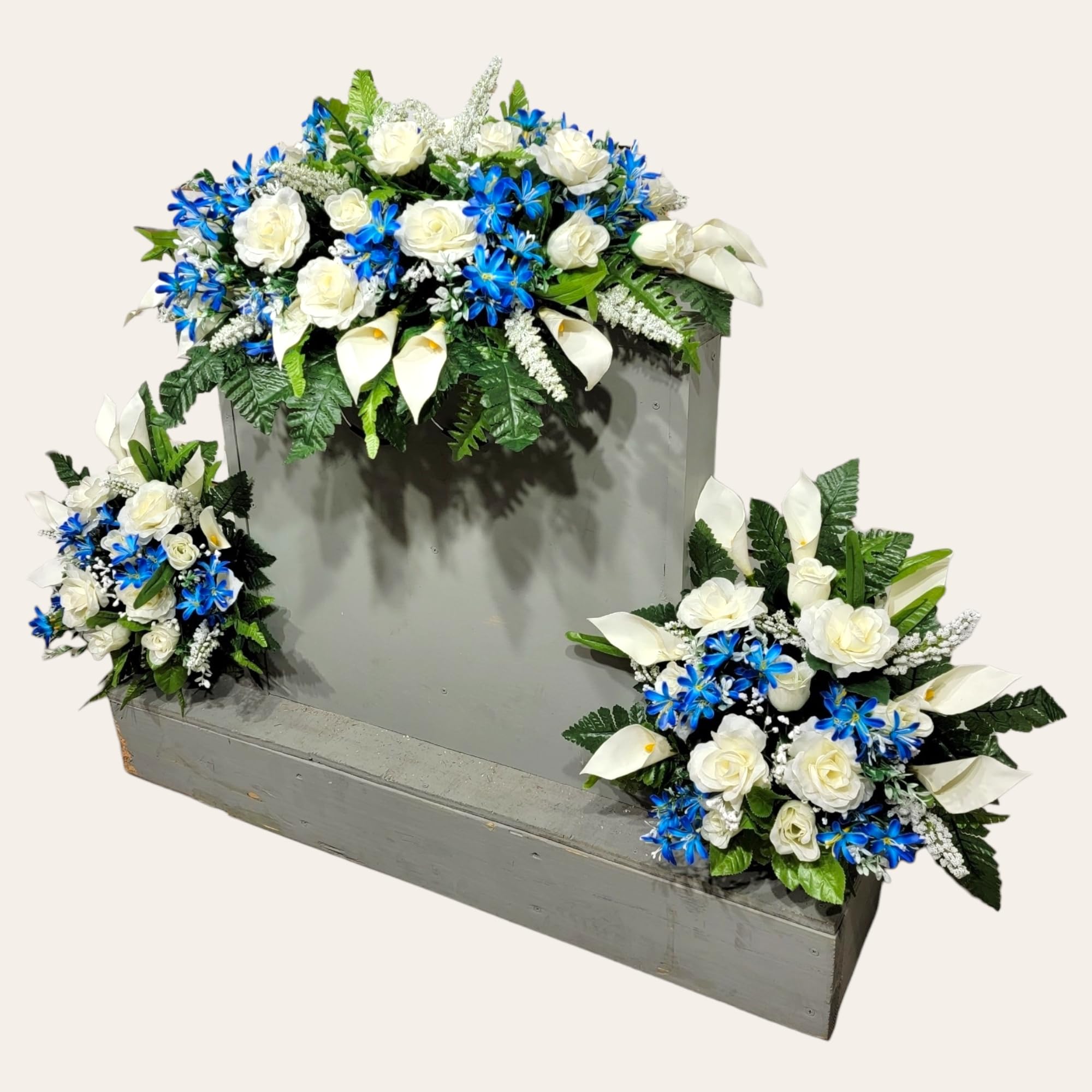 Cemetery cones for ground insertion