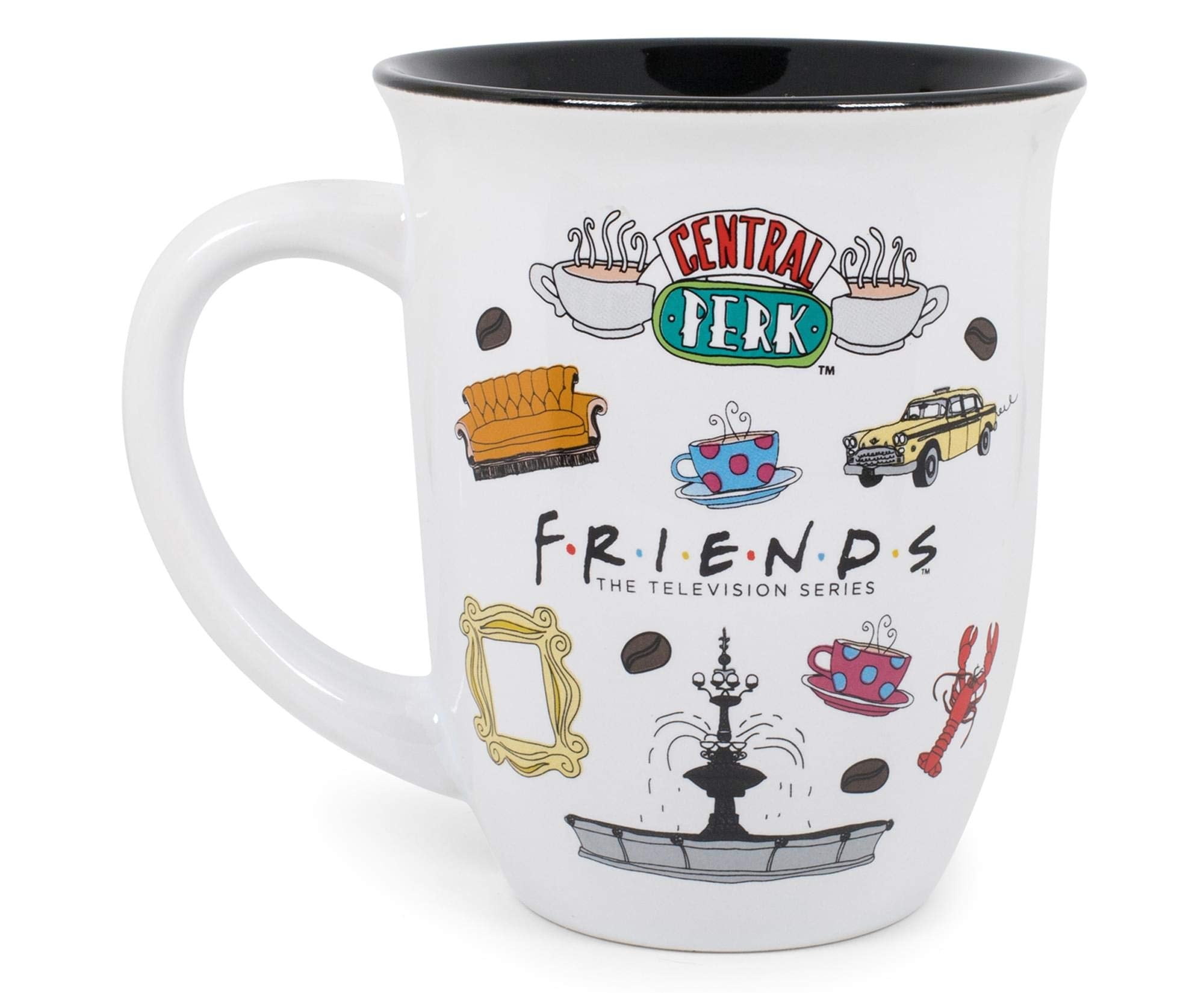 16 ounce capacity mug for coffee tea cocoa