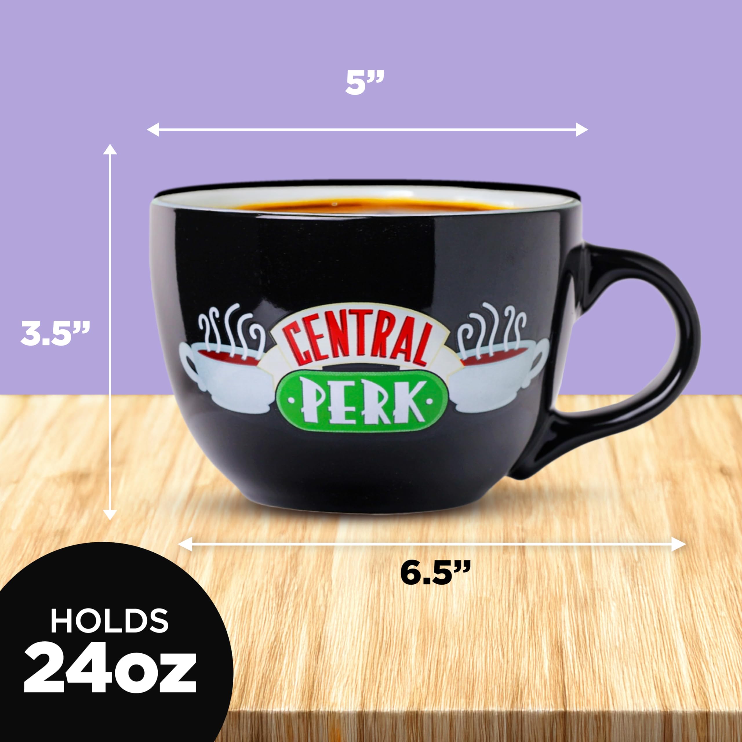 Central Perk inspired mug by Silver Buffalo 24oz capacity
