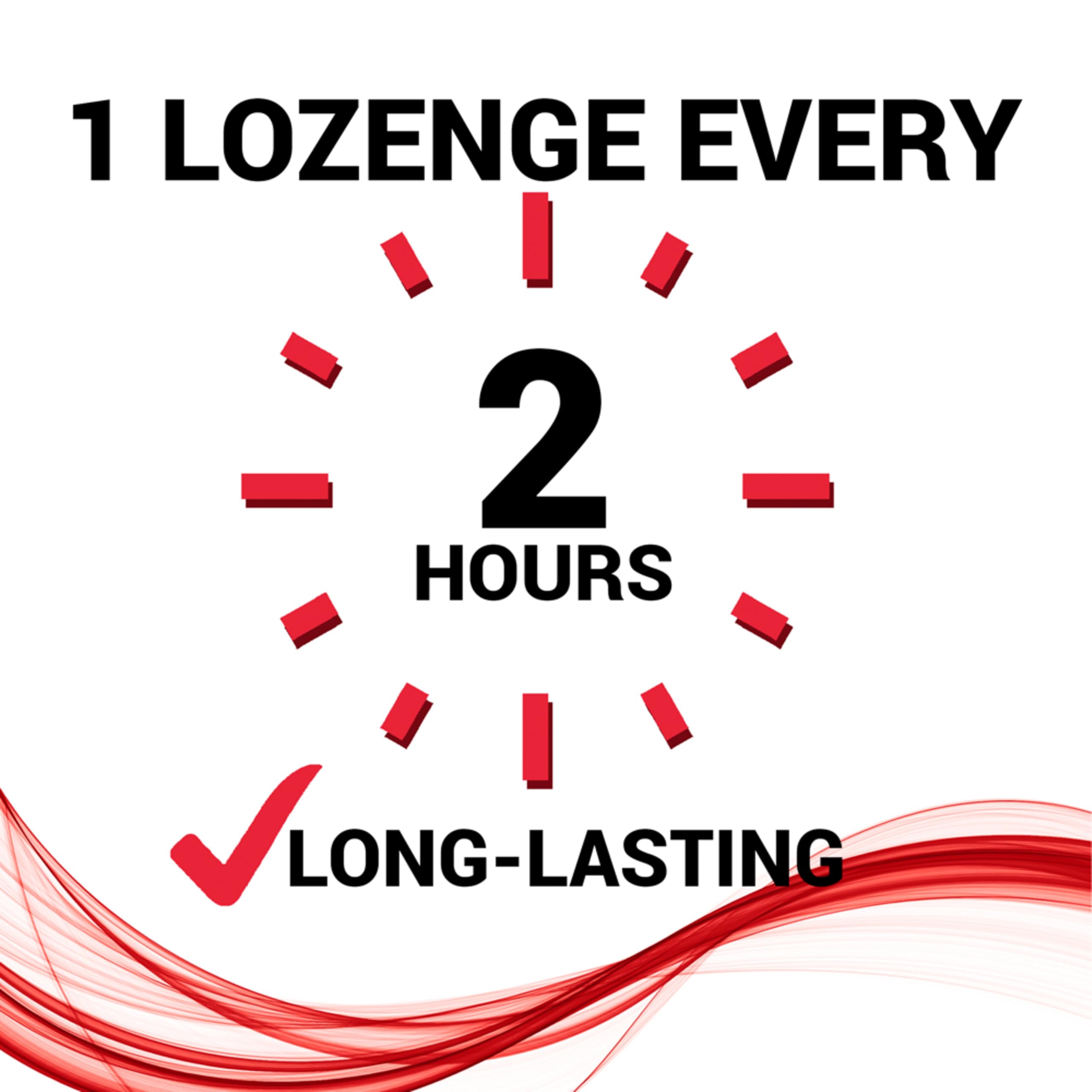 Cherry flavor Cepacol lozenges 16ct box for sore throat
