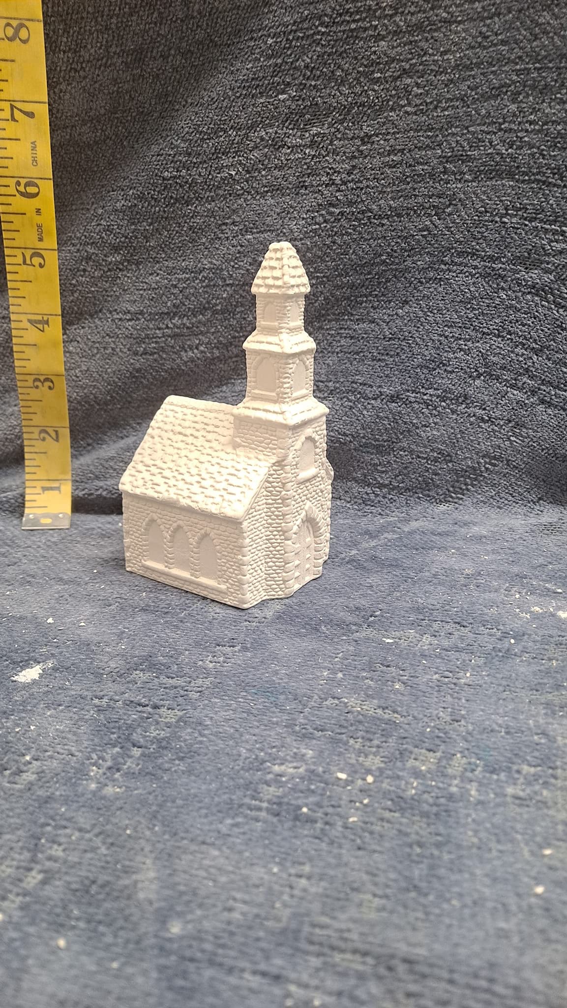 Hand poured ceramic bisque pieces made in the USA