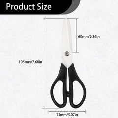 overall size 7.68 x 3.07 inches with 2.36 inch blade