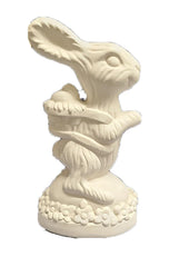 Ceramic Chocolate Candy Bunny 7 inch ready to paint ceramic bisque