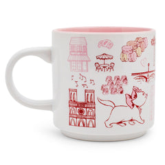 13 ounce capacity ceramic coffee mug suitable for espresso or tea