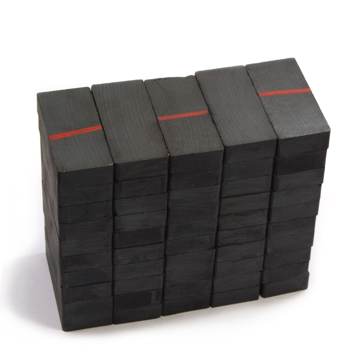 Ceramic domino block magnets Grade-8 ferrite material for crafting
